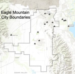 Eagle Mountain City Boundary Map